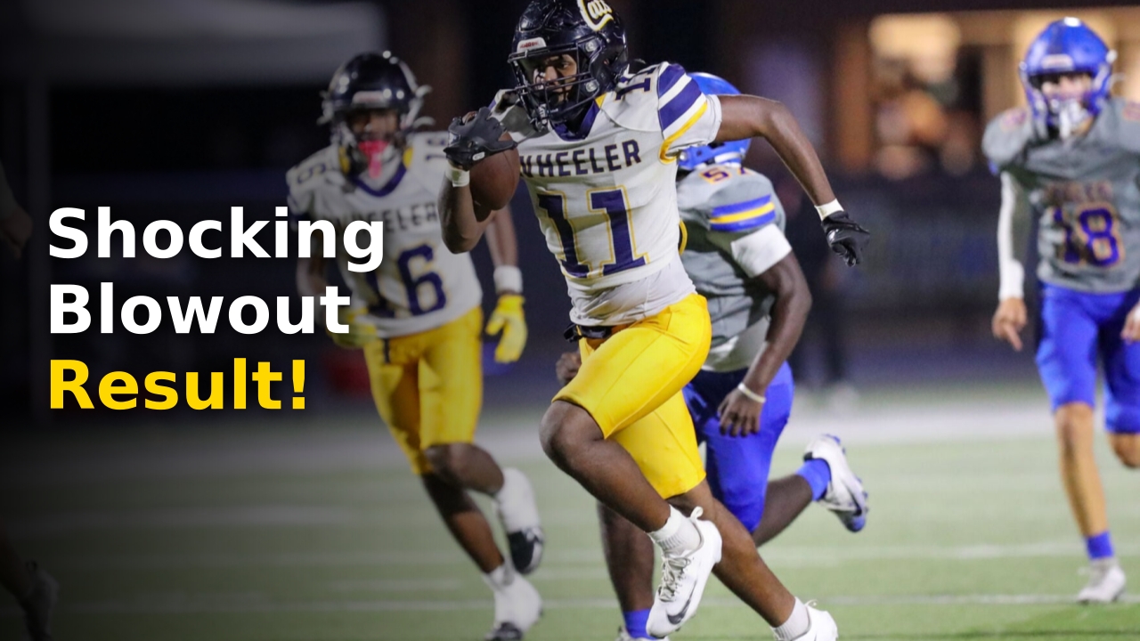 Wheeler vs Etowah 2024 homecoming football scoreboard